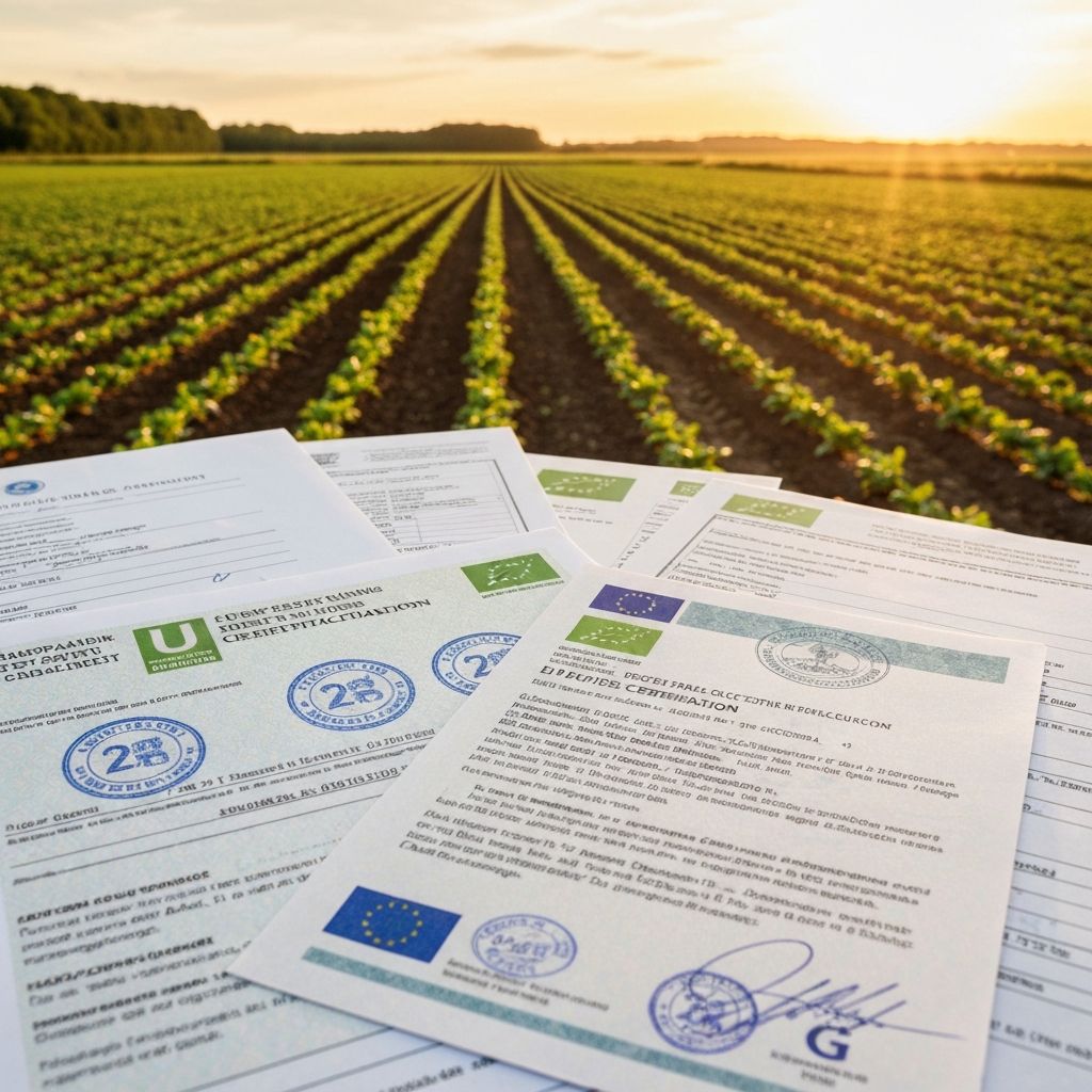 Certification EU Organic